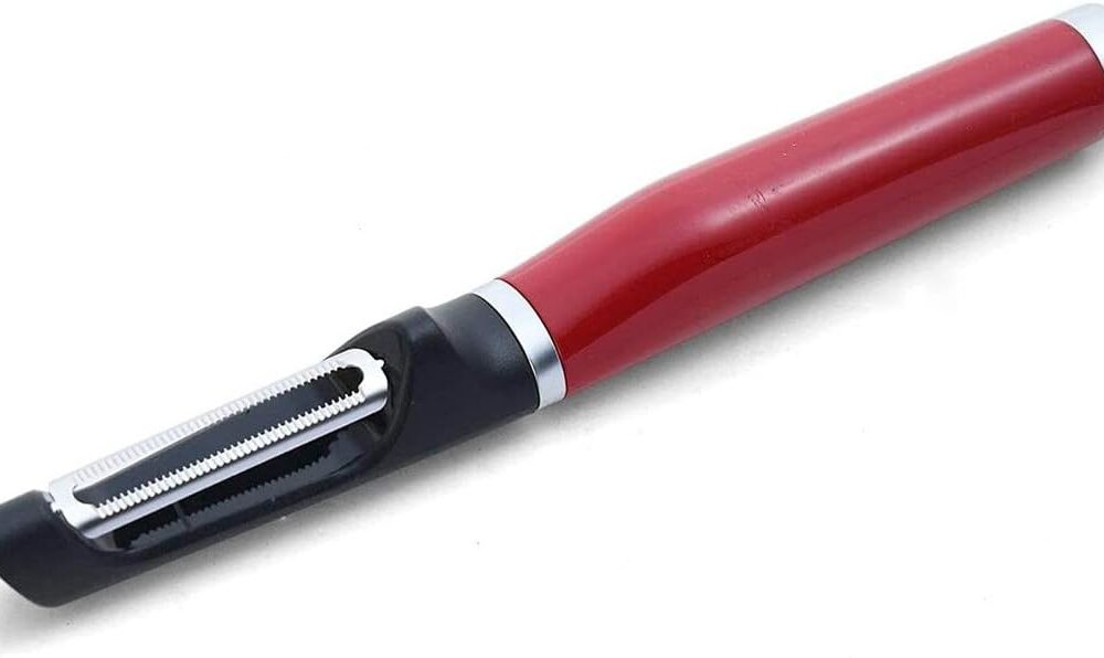 KitchenAid Gourmet Euro Peeler, 8.7-Inch, Red